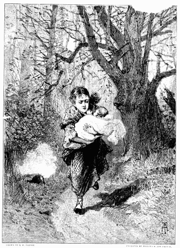 ONWARD WITH HER PRECIOUS BURDEN, THROUGH SHOT AND SHELL
