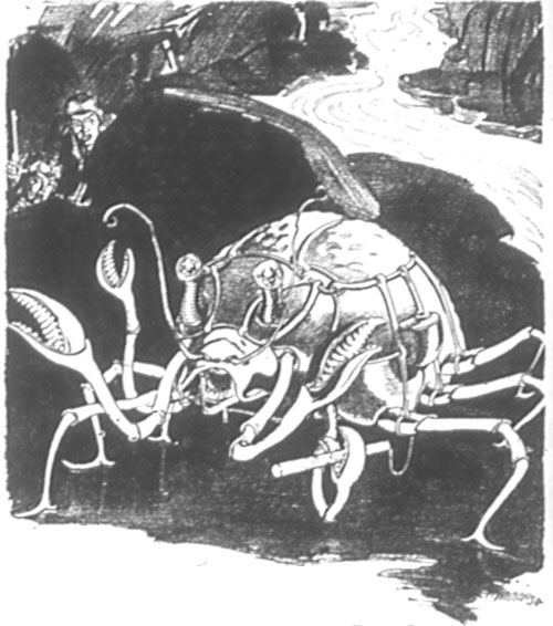 The monster emanated power, sinister, malevolent power.